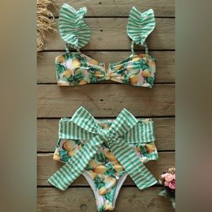 SPORTS SWIMWEAR NWT Lemon Bikini size L